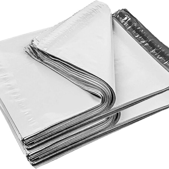 25 WHITE POLYS 6 X 9 - Picture 1 of 1